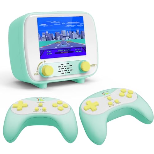Handheld Game Console Zwei Spieler Spiele, Mini Arcade Maschine, Retro Handheld Konsole Mit 300 Klassischen Spielen, 2.8