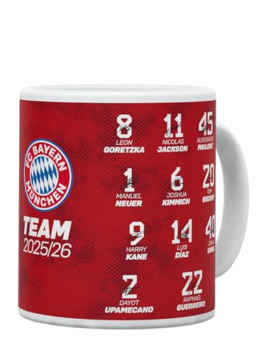 FC Bayern München I Tasse Signature 2025-26 0,3 l I Rot/Weiß