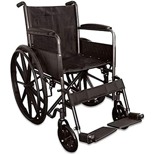 Reliance Medical Selbstfahrender Rollstuhl Leicht und komfortabel Mobilitätshilfe für Erwachsene, Behinderte, bariatrische Nutzer & Behinderte, Tragbarer Rollstuhl 90cm x 46cm x 42cm