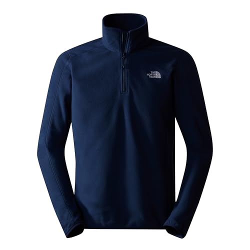 The North Face NF0A4M9T4GV1 Men’s Resolve Fleece 1/4 Zip - Eu Sweatshirt Herren Summit Navy-NPF Größe M
