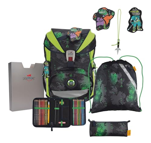 DER DIE DAS ErgoFlex Superlight Funny Fighter Set 5-teilig, ca. 22 l Volumen, ca. 650 g Gewicht