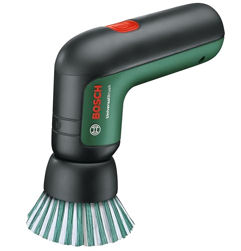 Bosch Akku Reinigungsbürste UniversalBrush (integrierter 3,6-V-Akku, 1 Micro-USB-Kabel und 4 Reinigungsaufsätze enthalten, im Karton)