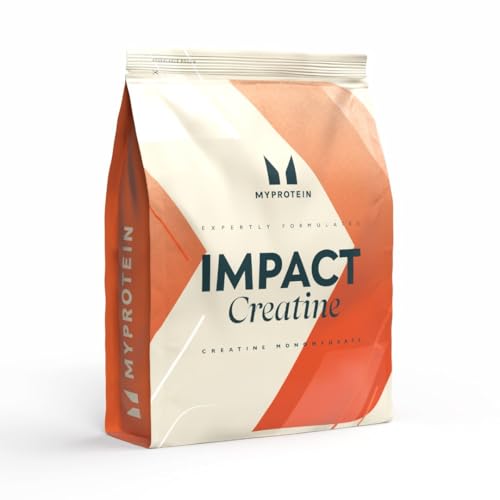 Myprotein Impact Creatine Monohydrate Pulver 250 g | Mikronisiertes Kreatin Monohydrat für Muskelaufbau, Kraft & Fitness | 3 g Creatin pro Portion | Geschmacksneutral & leicht mischbar