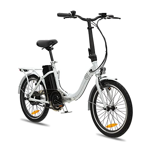VecoCraft Elektro Klapprad Nemesis, e-Bike klapprad 20 Zoll, 36V/13Ah abnehmbaren Lithiumbatterien Reichweite 95km, 250W Heckmotor, klapprad Erwachsene, e-Bike Damen e Bike Herren
