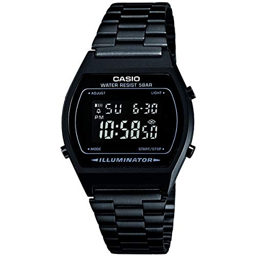 Casio Unisex ErwachseneArmbanduhr Digital Quarz Edelstahl B640WB-1BEF
