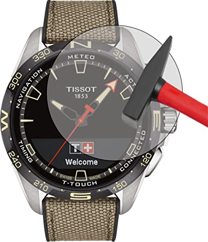 EnWi | 4x Extrem harte 9H Display-Schutz-Folie für Tissot T-Touch Connect Solar