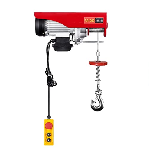 800/1000KG Elektrische Seilwinde Motorwinde Hub Seilhebezug Seilzug Winde Kran (PA1000)