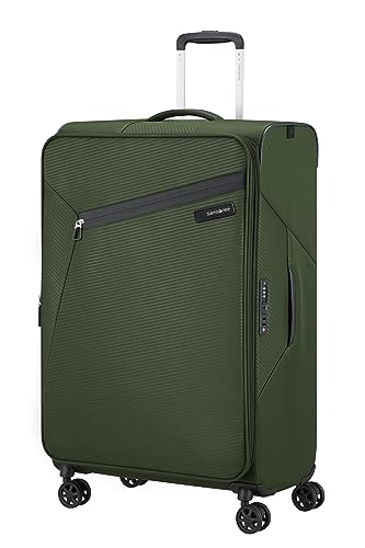 Samsonite Litebeam - Spinner L, Erweiterbar Koffer, 77 cm, 103/111 L, Grün (Climbing Ivy)