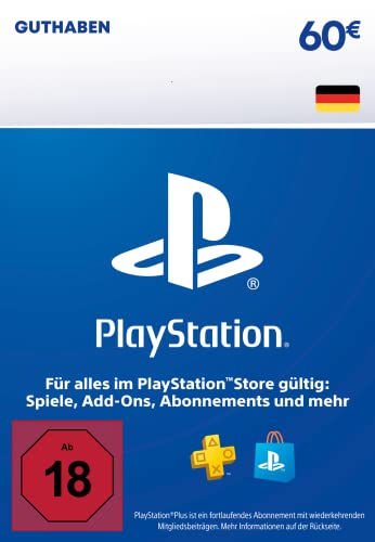 60€ PlayStation Store Guthaben | PSN Deutsches Konto [Code per Email]