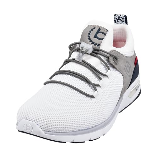 bugatti man Herren Slipper, Männer Slipper, Mokassins,Halbschuhe,Schlupfschuhe,schluepfschuhe,Loafer,Freizeit,leger,Men's,White (6900),41 EU/EU UK