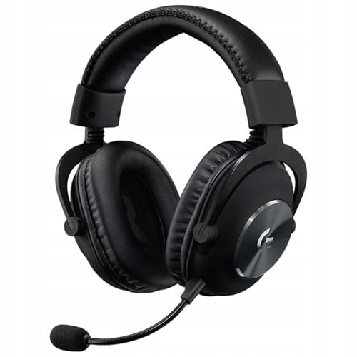 Logitech G PRO X kabelloses LIGHTSPEED Gaming-Headset, Blue VO!CE Mikrofontechnologie, 50 mm PRO-G Lautsprecher, DTS Headphone:X 2.0 Surround Sound, Memory-Foam-Polsterung, 20h Akkulaufzeit - Schwarz