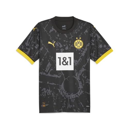 PUMA PUMA BVB 770612-02 Away Jersey Replica T-Shirt Unisex Black Größe XL
