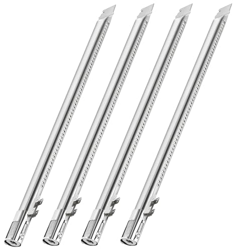 4 Stück, 67490 Brennerrohre für Weber Genesis II & II LX 400 Series Grills, Ersatzteile für Weber GS4 Genesis 2 E-410/E-415/S-410/S-415/S-435/LX E-440 & mehr, Weber Ersatzteile, 49,5 cm