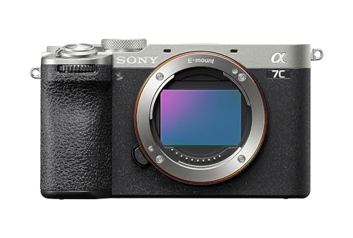 Sony Alpha 7C II Vollformat Systemkamera – 33 MP, Echtzeit-Autofokus, 10 B/s, 4K Video, neigbarer Touchscreen, kompakt & leicht (Silber/schwarz)