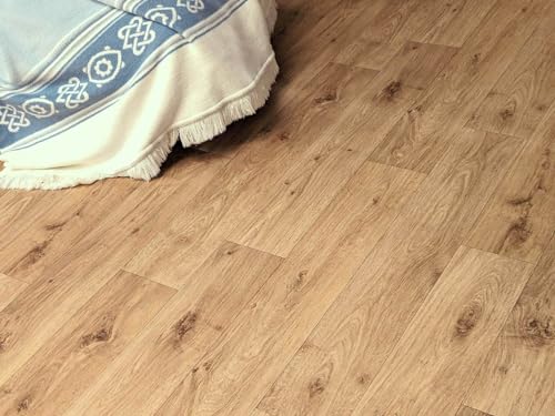 PVC Bodenbelag Vinylboden in Landhausdielen Art, DIN-A4 Musterstück