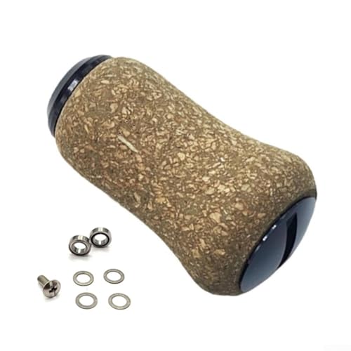 Knauf für Angelrolle, kompatibel mit DAIWA für Stella und Stradic, einfaches Griff-Design, Schwarz