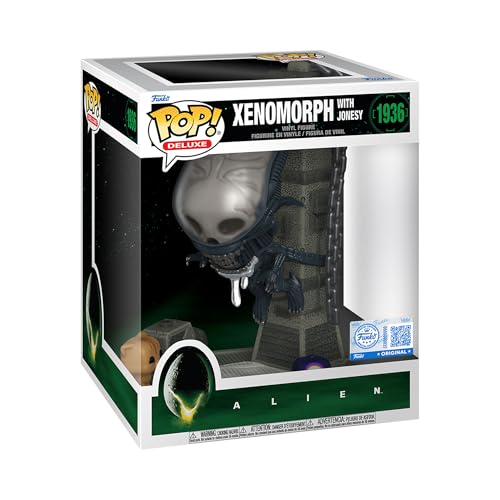 Funko Pop! Deluxe: Alien - Xenomorph with Jonesy - Vinyl-Sammelfigur - Geschenkidee - Offizielle Handelswaren - Spielzeug Für Kinder und Erwachsene - Horror Fans