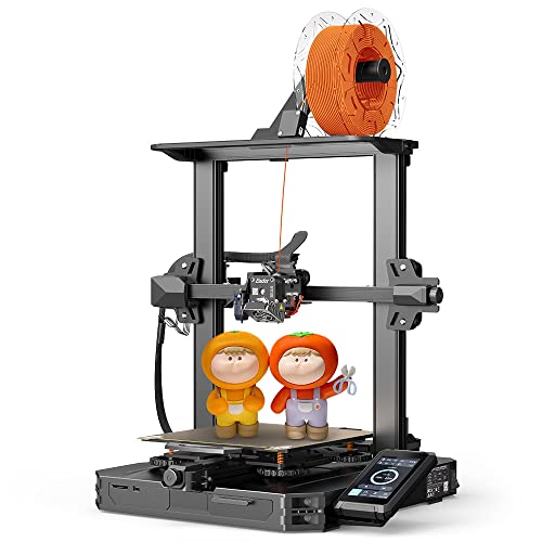 Offizieller Creality Ender 3 S1 Pro 3D Drucker mit 300℃ Hochtemperaturdüse, Sprite Ganzmetall-Extruder mit Direktantrieb, PEI-Bett und CR Touch-Druckgröße mit automatischer Nivellierung 220×220×270mm