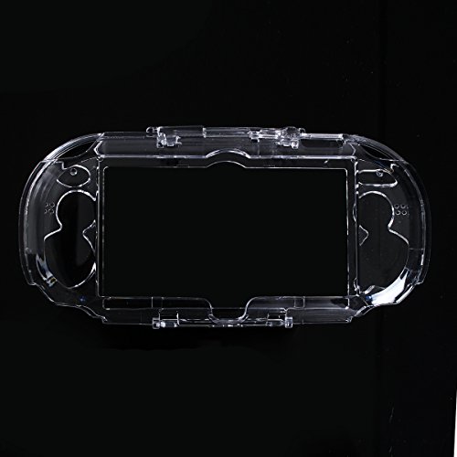 C-FUNN Clear Crystal Harte Haut Case Abdeckung Shell Protector Kompatibel mit Sony Ps Vita PSP PSV 1000 Video Spielkonsole