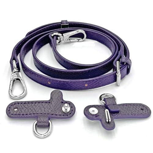 Schulterriemen aus Echtes Leder für Minitaschen,Schultergurt für Longchamp Tasche Damen,Tragegurt für Longchamp,Längenverstellbarer Ersatzriemen aus Hochwertiges Rindsleder