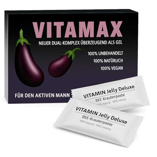 Vitamax Original Extra Stark für den aktiven Mann, Ginseng & Tribulus Terrestris – Praktische XL Packung - Keine Dauereinnahme, Soforteffekt