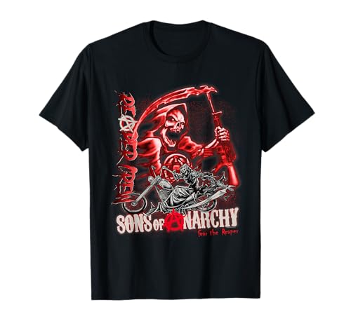 Sons of Anarchy Throwback Fear The Reaper Biker TV Show T-Shirt