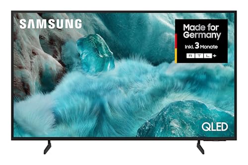 Samsung QLED 4K Q7FA 55 Zoll (138 cm) UHD Fernseher, Q4 AI Prozessor, Quantum Dot für Reale Farben, 4K Upscaling, Gaming Hub, Knox Security, Kostenlose Inhalte, Samsung Vision AI Smart TV (2025)