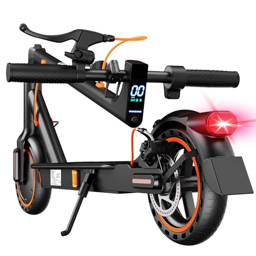 TODIMART E Roller mit Straßenzulassung T3, 30 km Reichweite, 350-500 W Bürstenloser Motor, 8,5-Zoll-Runflat-Reifen