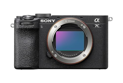 Sony Alpha 7C II Vollformat Systemkamera – 33 MP, Echtzeit-Autofokus, 10 B/s, 4K Video, neigbarer Touchscreen, kompakt & leicht (schwarz)