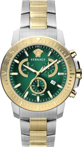 Versace Herrenuhr New Chrono 45mm Chronograph VE2E00421
