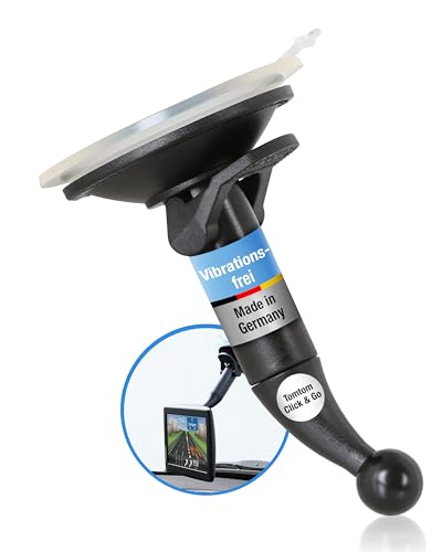 Wicked Chili KFZ Halterung kompatibel mit Tomtom Click & Go/EasyPort Autohalterung Start 40, 50, 60 / Go 40, 50, 51, 60, 61, 500, 510, 600, 610, 5000, 5100, 5200, 6000, 6100, 6200 - Made in Germany