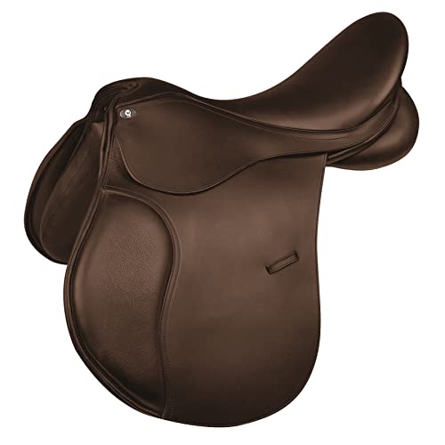WALDHAUSEN Vielseitigkeitssattel Comfort, Leder, 17,5''/44 cm, braun