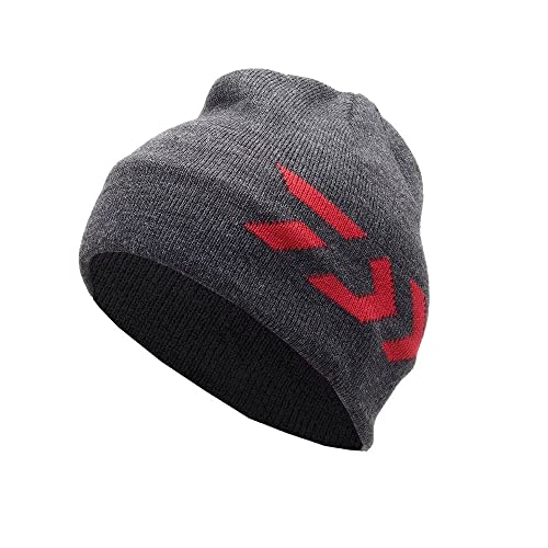 Daiwa D-Vec Beanie Grey Mütze graue warme Strickmütze
