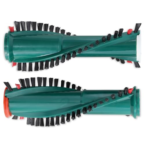 1 Paar Bürstrollen Bürsten Ersatzbürsten kompatibel mit Vorwerk ET 340, EB 350, EB 351, Kobold 120 121 122 130 131 135, Tiger 250 251 Elektrobürste, Klopfer