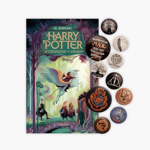 Der Gefangene von Askaban + 1 original Harry Potter Button