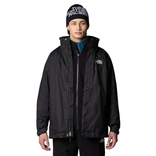 The North Face Herren Doppeljacke Evolve II Triclimate, schwarz (TNF Black), XL, T0CG55