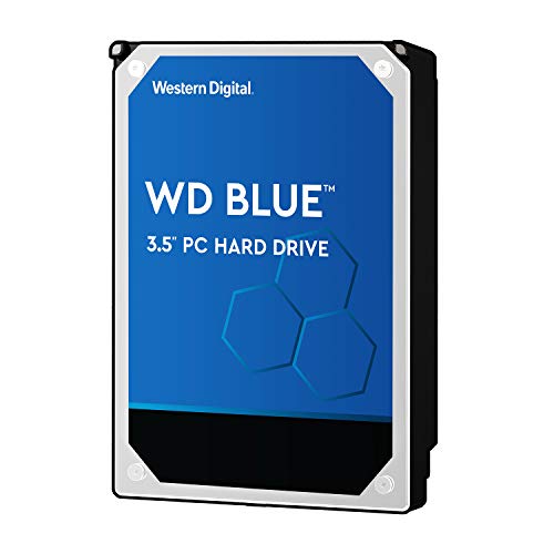 WD Blue WD5000AZLX Interne Festplatte (500 GB, 7.200 U/min, 32 MB Cache, SATA 6,0 GB/s, 3,5 Zoll / 8,9 cm)