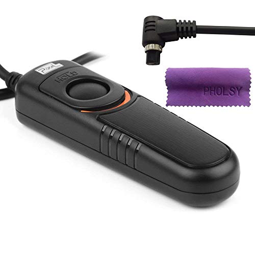 Pixel RC201-N3 Kamera Fernauslöser Kompatibel mit Canon 5D Mark-III/Mark-IV 5D R5 R5C 10D 1DX 1DC 1DS 1D 5DS 5DSR 20D 6D 7D-Mark-II 7D 50D 40D 30D D60 D30 D2000 wie RS-80N3