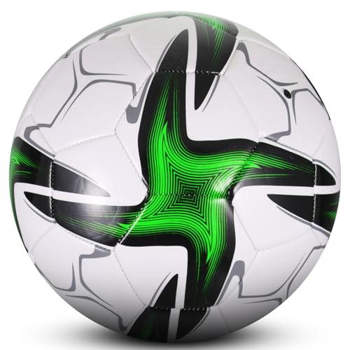 KWJEIULSOQ Fußball Kinder Unisex Fussball GrößE 5 Offizieller Fusball Professioneller Fussbälle Wasserdicht Fußbälle Sport Training Fußball Ball für Jugendliche und Erwachsene