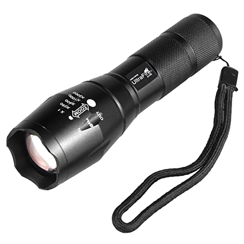 UltraFire IR Taschenlampe 940nm Infrarot Licht, Zoomable Infrared LED Lampe, Einstellbarer Fokus Infrared IR Taschenlampe für Nachtsicht