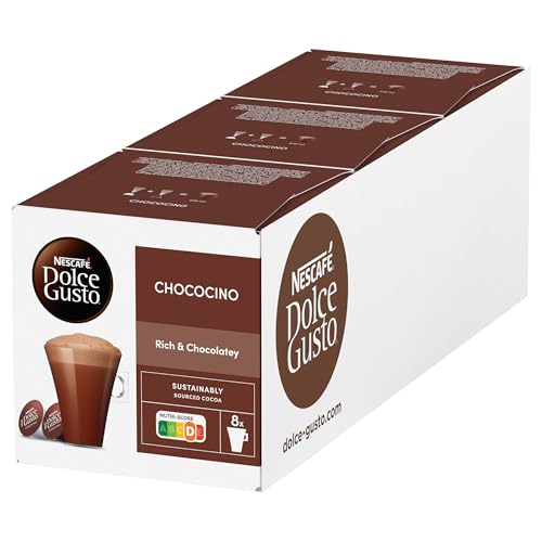 NESCAFÉ DOLCE GUSTO Chococino Kakaokapseln 3er Pack (3 x 16 Kapseln)