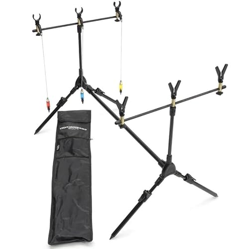 Rod pod Plus 70-110cm mit Auflagen und Hängern