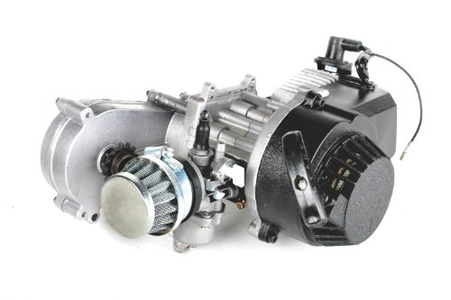 Nitro Motors Dirtbike Motor komplett mit Getriebe 49cc mit 3,5PS Pocket Bike Mni ATV Mini Quad Kinderquad