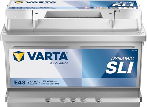 VARTA 72Ah 12V 680A 5724090683132 BLUE dynamic E43 DIN/ISO LB3 Starterbatterie