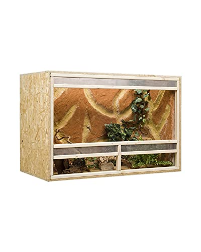 OSB Terrarium, Holzterrarium 150 x 60 x 80 cm mit Frontbelüftung