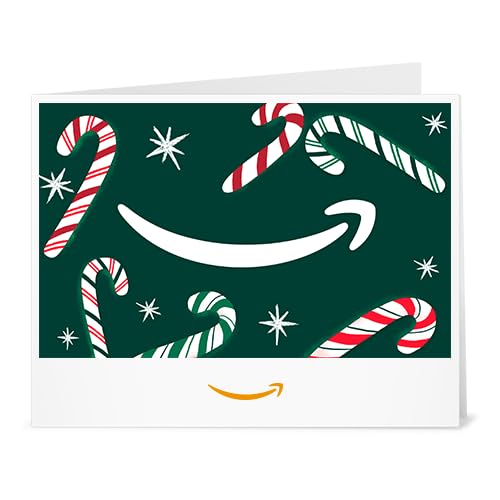 Amazon Gift Card - Print - Candy Canes
