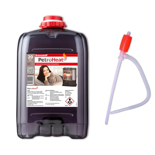 Petroleum Kanister, für eine saubere Verbrennung - 20l Liter mit Handpumpe