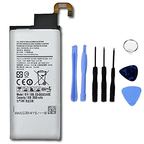 Akku kompatibel mit Samsung Galaxy S6 Edge G925F mit Demontage-Set