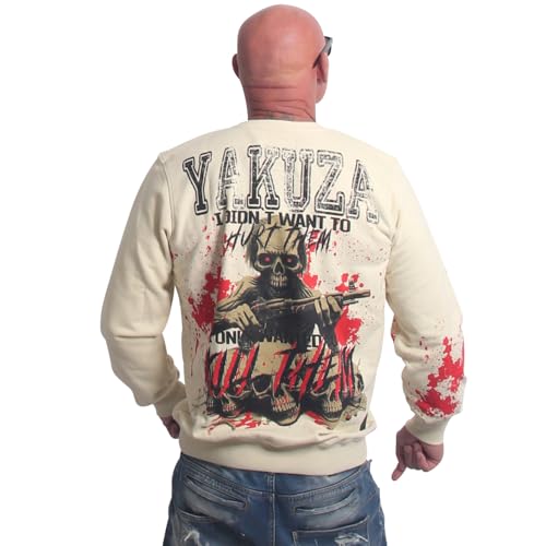Yakuza Herren Hurt Pullover Sweatshirt