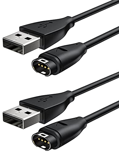 Mellbree Ladekabel Kompatibel mit Garmin uhr – Kompatibel mit Garmin Vivoactive 5 4 4S 3, Fenix 7 7S 7X 6 6S 6X Pro 5 5S 5X Plus, Forerunner 745 935 945 45 45S 245, Instinct, Venu 2 Plus